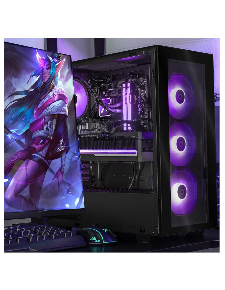 Computadora gamer XTTTR932GB55080D3B AMD Ryzen 9 NVIDIA GeForce RTX 5080 32 GB RAM 1 TB SSD 6
