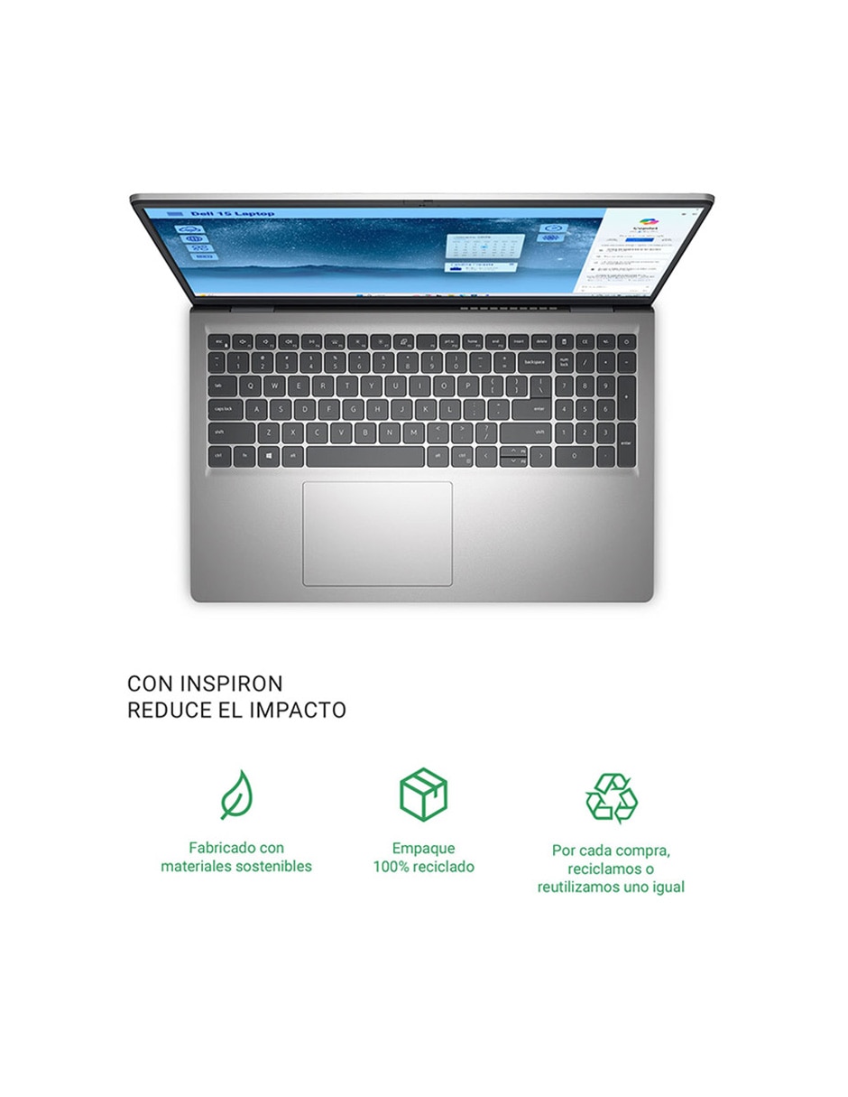 Laptop Thin & Light Dell DC 15250 15.6 pulgadas Full HD Intel Core i7 Intel UHD Graphics 16 GB RAM 1 TB SSD