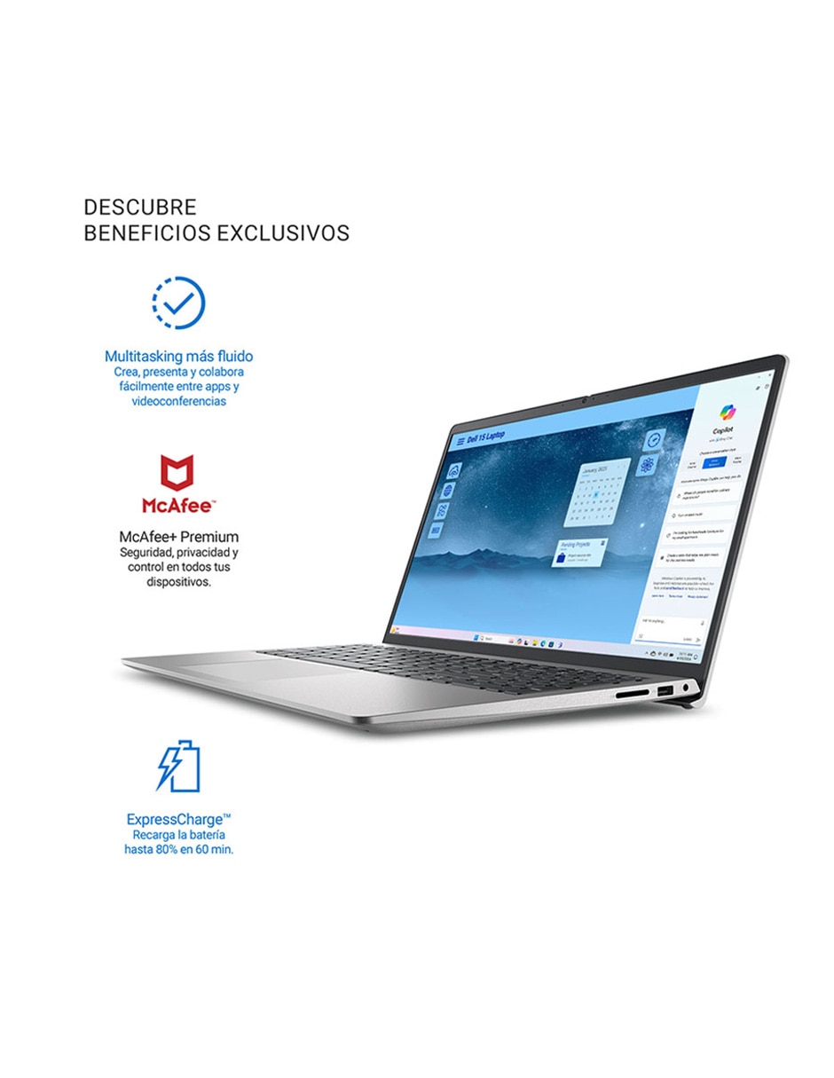 Laptop Thin & Light Dell DC 15250 15.6 pulgadas Full HD Intel Core i7 Intel UHD Graphics 16 GB RAM 1 TB SSD
