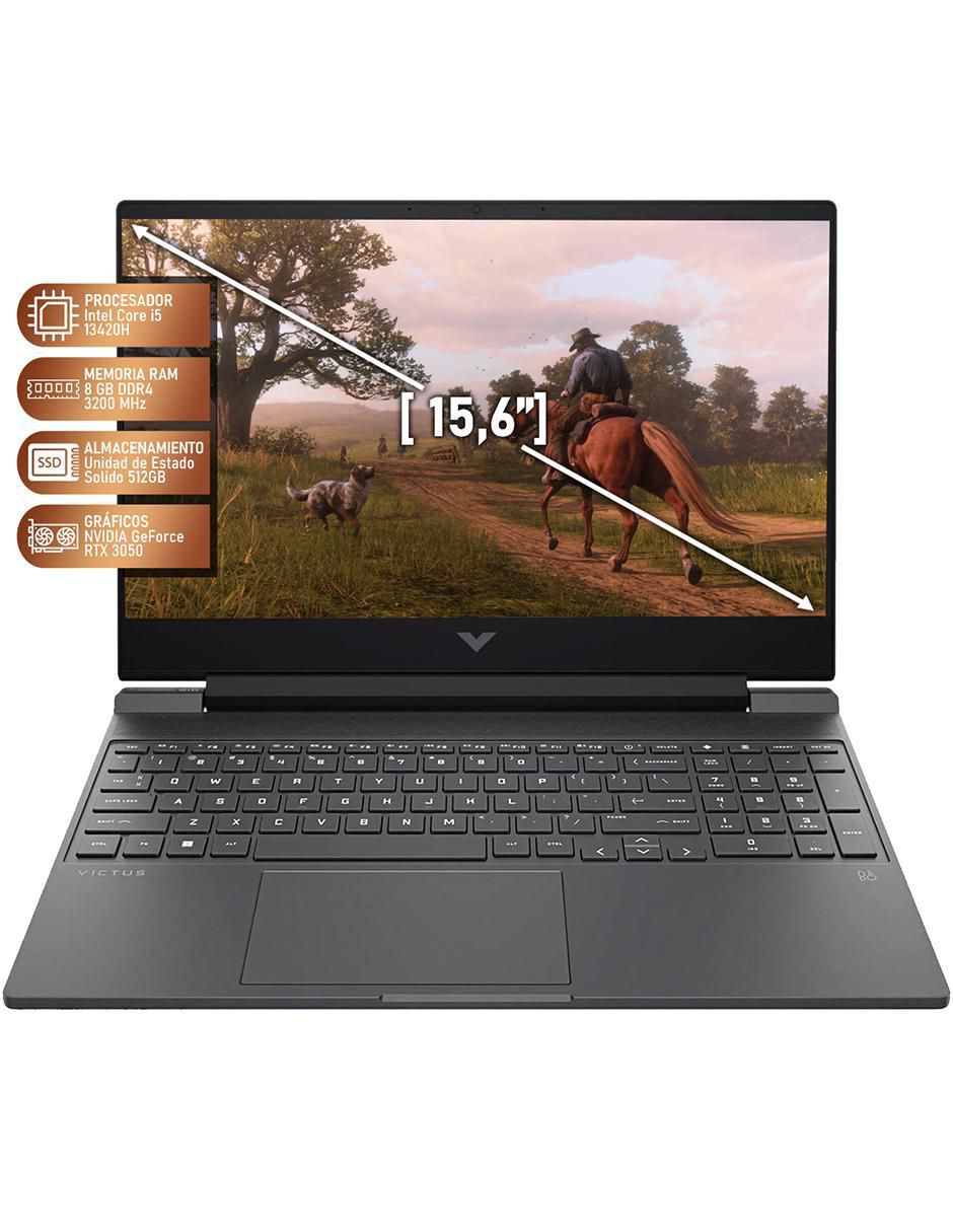 Laptop gamer HP Victus 15.6 pulgadas Full HD Intel Core i5 NVIDIA GeForce RTX 3050 8 GB RAM 512 GB SSD