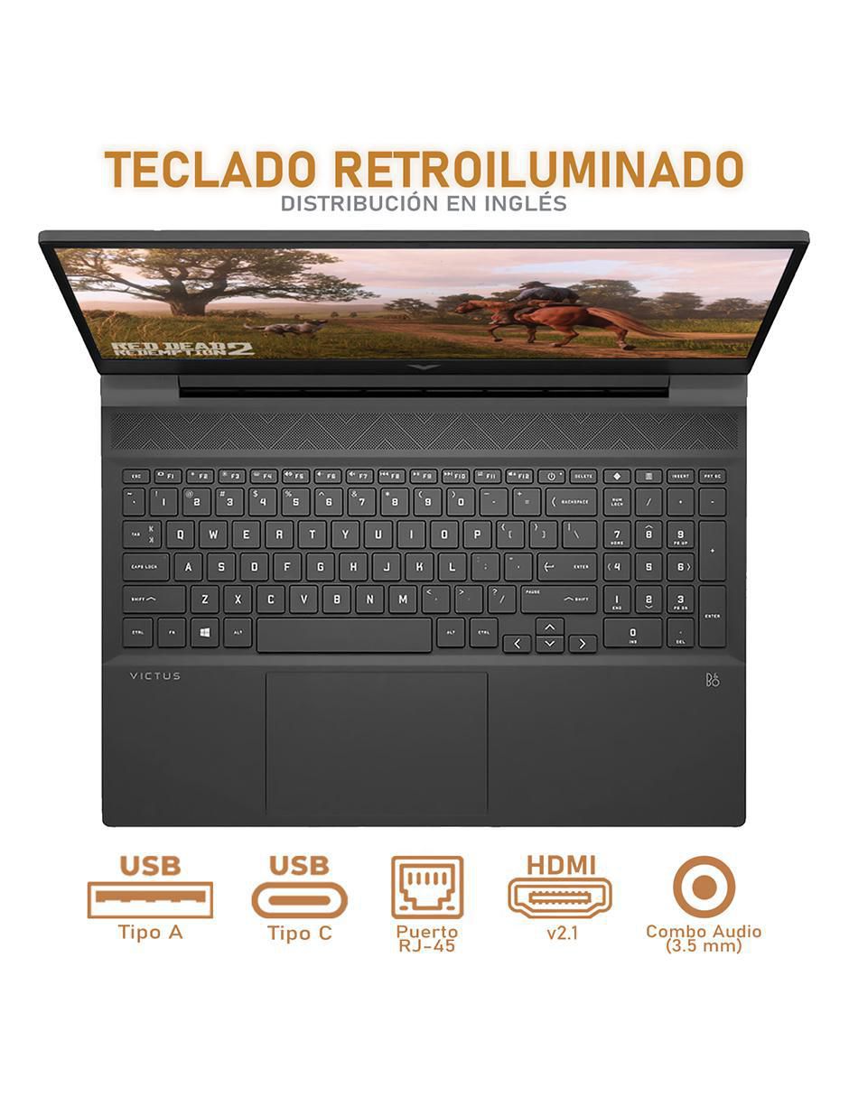Laptop gamer HP Victus 15.6 pulgadas Full HD Intel Core i5 NVIDIA GeForce RTX 3050 8 GB RAM 512 GB SSD