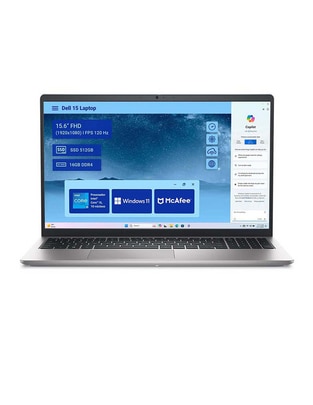 Laptop thin & light Dell DC15250 15.6 pulgadas Full HD Intel Core i5 Intel UHD 16 GB RAM 512 GB SSD