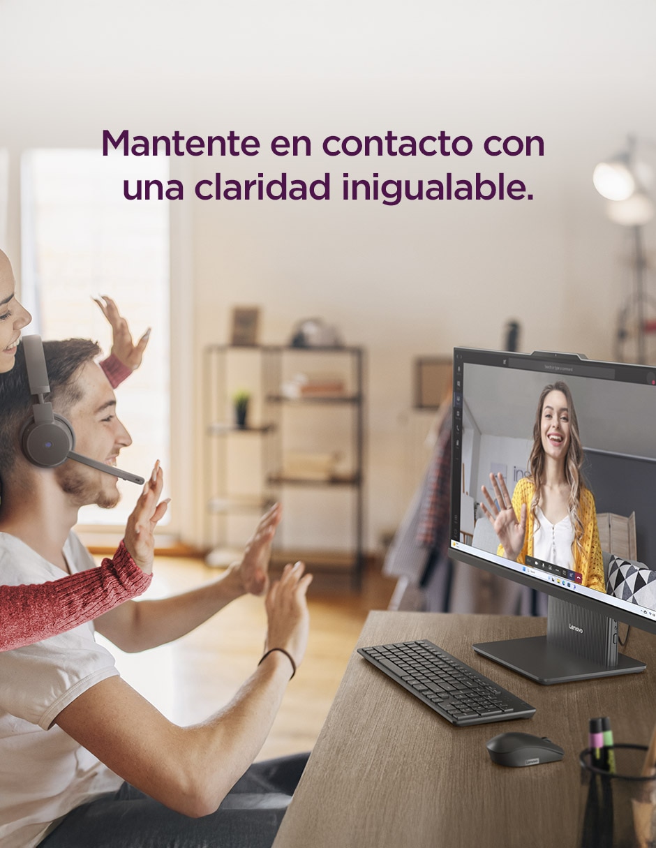Computadora All in One Lenovo IdeaCetre 23.8 pulgadas Full HD Intel Core i5 Integradas 8 GB RAM 512 GB SSD