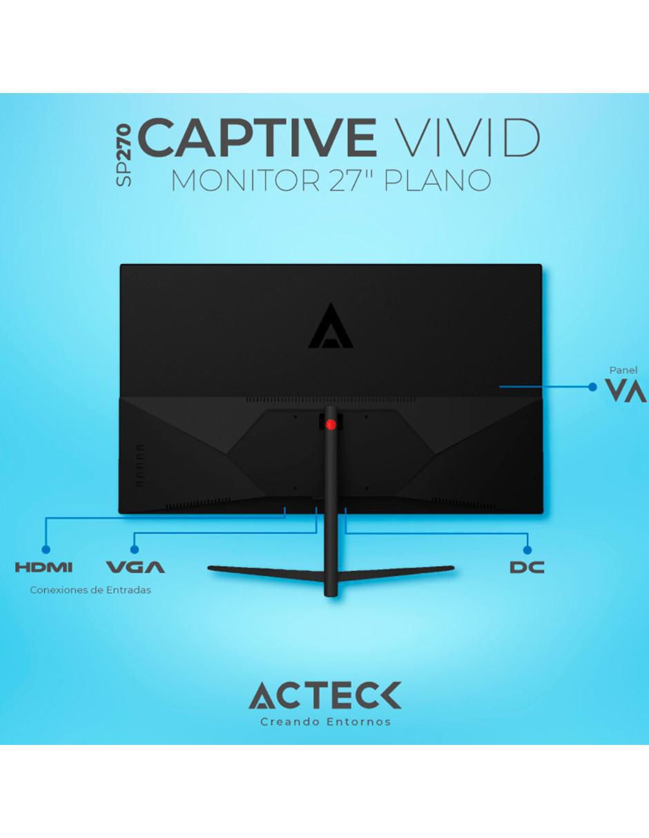 Monitor Captive Vivid II VA HD 27 pulgadas AC-943154 3
