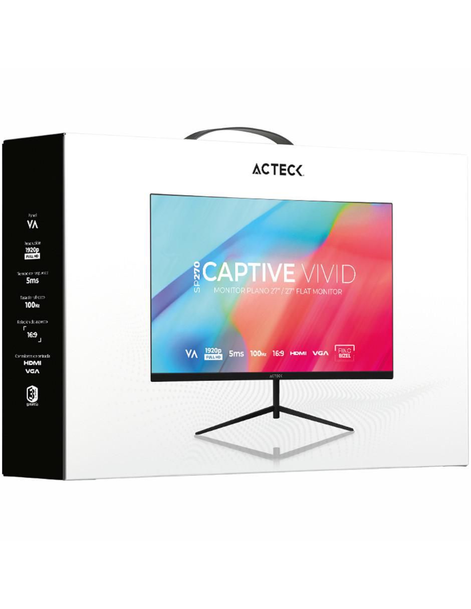 Monitor Captive Vivid II VA HD 27 pulgadas AC-943154 6