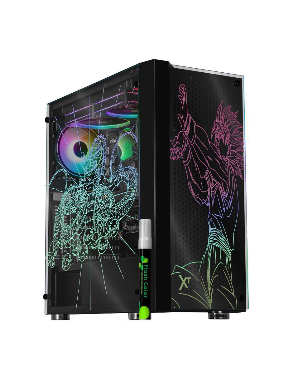Computadora gamer XTAER732GB59060SB AMD Ryzen 7 AMD Radeon RX 9060 XT 32 GB RAM 1 TB SSD
