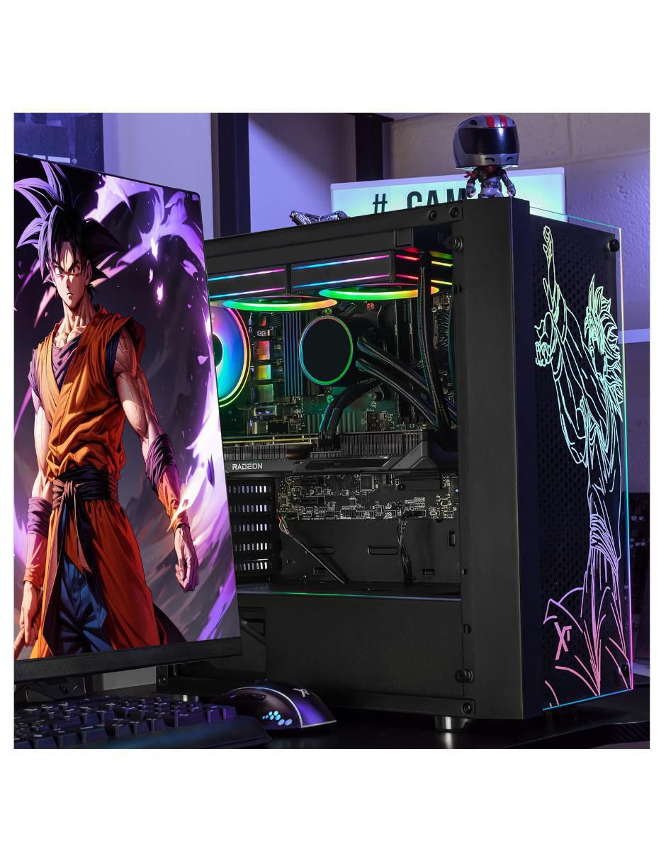 Computadora gamer XTAER732GB59060SB AMD Ryzen 7 AMD Radeon RX 9060 XT 32 GB RAM 1 TB SSD 6