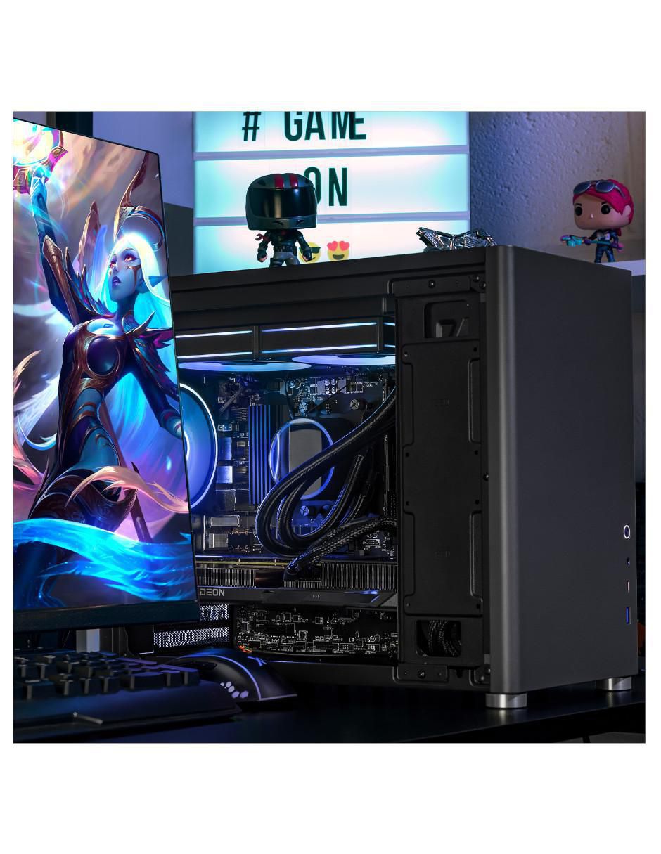 Computadora gamer XTBRR732GB59060ESG AMD Ryzen 7 AMD Radeon RX 9060 XT 32 GB RAM 1 TB SSD 6