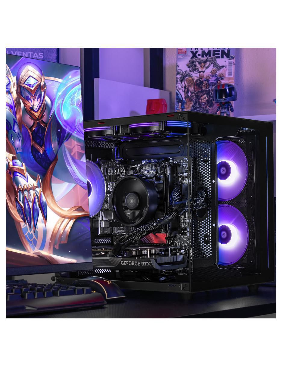 Computadora gamer Xtreme Pc Gaming XTBRR732GB4060MTPB 23.8 pulgadas Full HD AMD Ryzen 7 NVIDIA GeForce RTX 5060 16 GB RAM 1 TB SSD