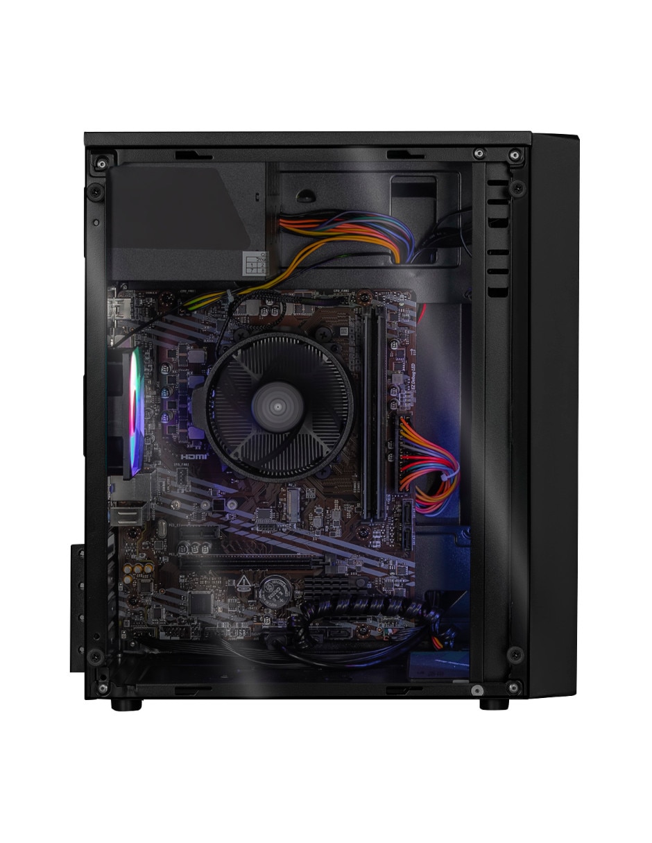 Computadora gamer XTACR516GBVEGA7MKB 23.8 pulgadas Full HD AMD Ryzen 5 AMD Radeon Graphics 16 GB RAM 500 GB SSD 5