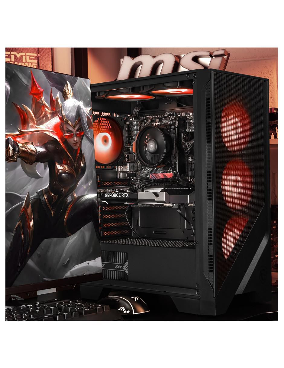 Computadora gamer XTMSIR732GB55060TIMF AMD Ryzen 7 NVIDIA GeForce RTX 5060 Ti 16 GB 1 TB 6