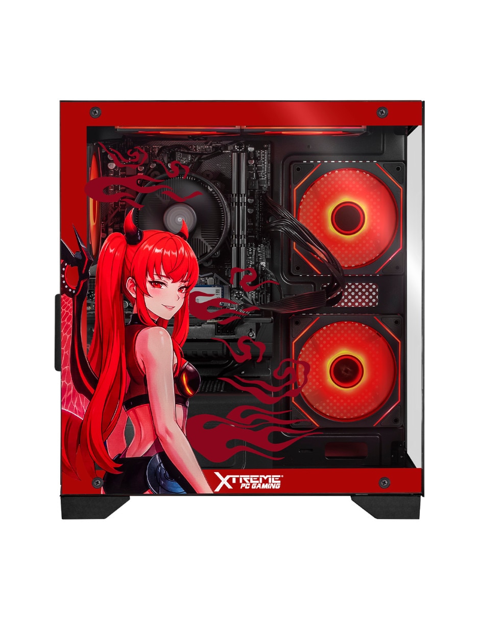 Computadora gamer XTPCR732GBRX7600MSD 27 pulgadas Full HD AMD Ryzen 7 AMD Radeon RX 9060 32 GB RAM 1 TB SSD 8