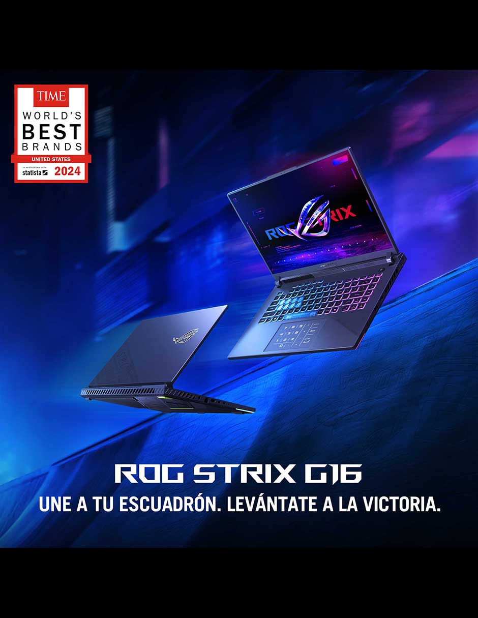 Laptop gamer Asus ROG Strix G16 16 pulgadas Full HD AMD Ryzen 9 NVIDIA GeForce RTX 5060 16 GB RAM 1 TB SSD