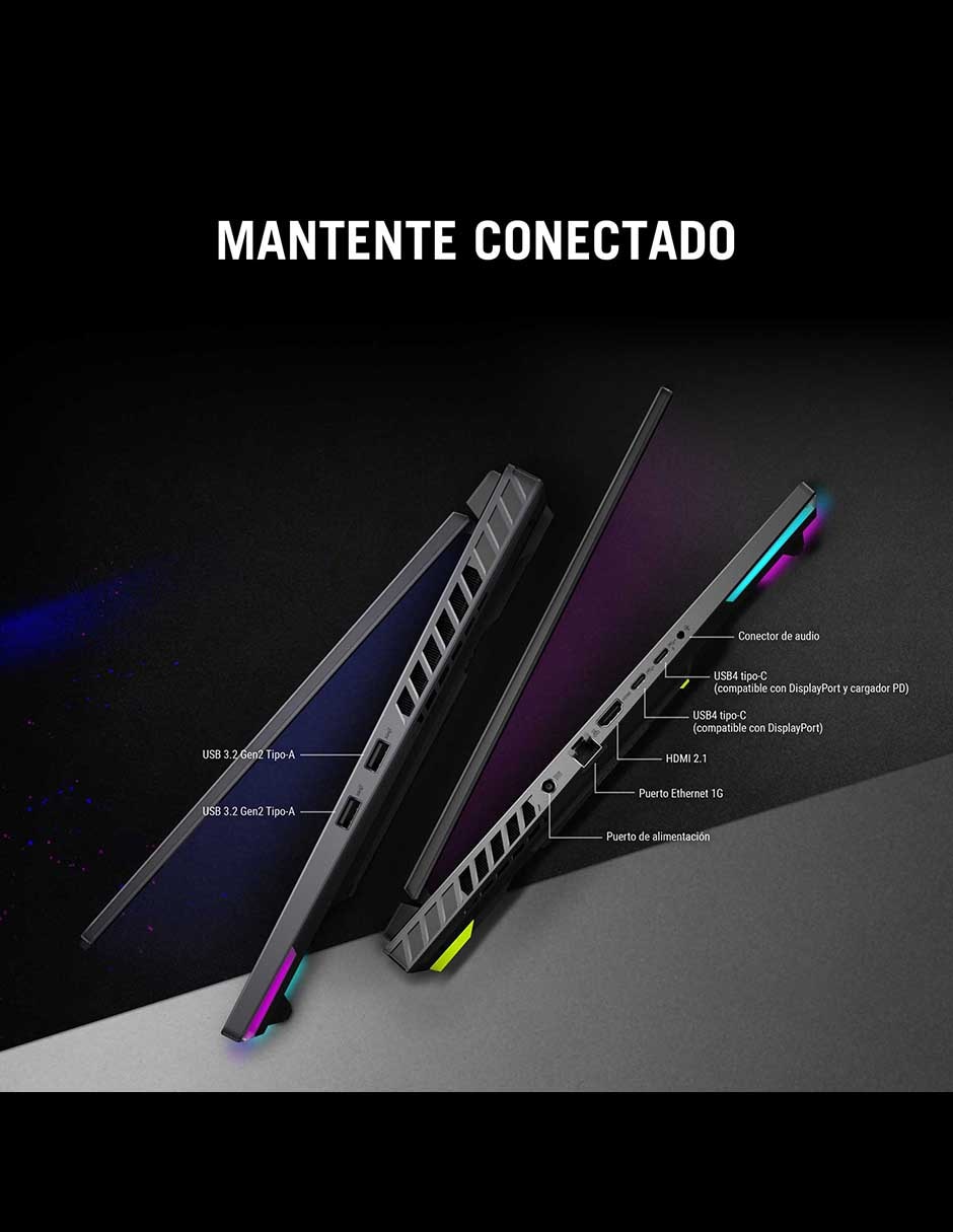 Laptop gamer Asus ROG Strix G16 16 pulgadas Full HD AMD Ryzen 9 NVIDIA GeForce RTX 5060 16 GB RAM 1 TB SSD
