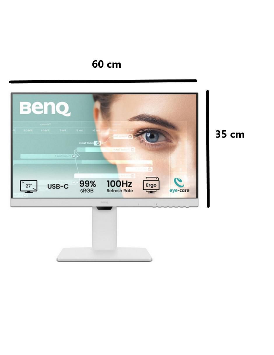 Monitor benq 9h.lmnlb.qbl xdr full hd 27 pulgadas