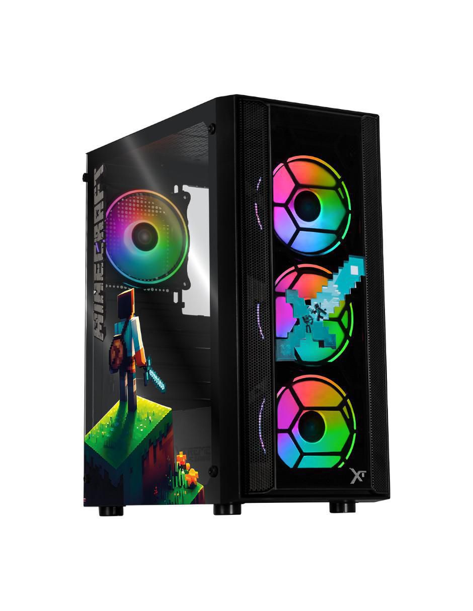 Gabinete Xtreme Pc Gaming Minecraft Steve