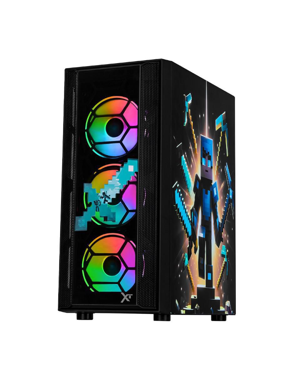 Gabinete Xtreme Pc Gaming Minecraft Steve
