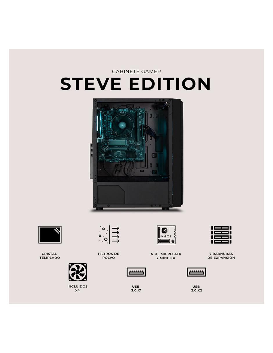 Gabinete Xtreme Pc Gaming Minecraft Steve