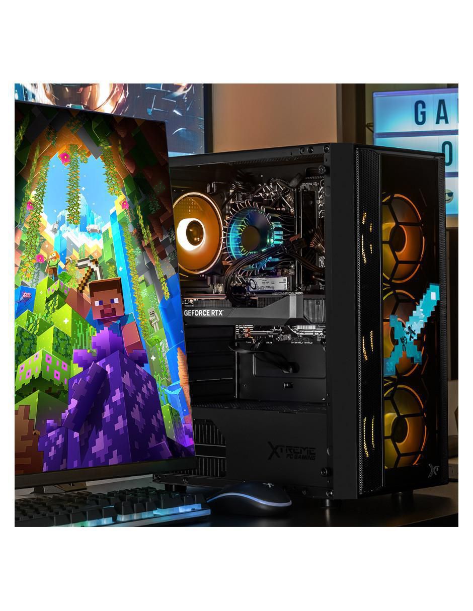 Gabinete Xtreme Pc Gaming Minecraft Steve