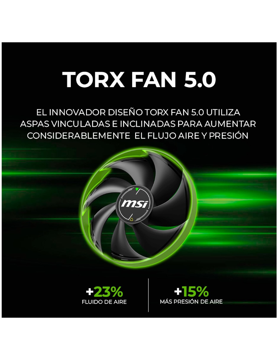 Tarjeta de video msi geforcertx50608shadow2