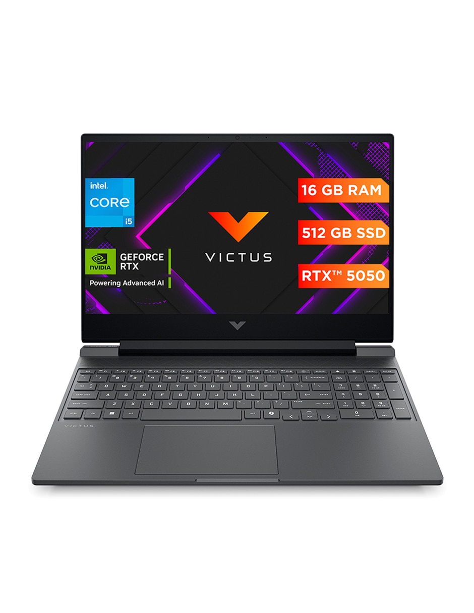 Laptop gamer Victus gaming 15-fa2017la 15.6 pulgadas full HD intel core i5 Nvidia geforce rtx 5050 16 GB RAM 512 GB SSD 2