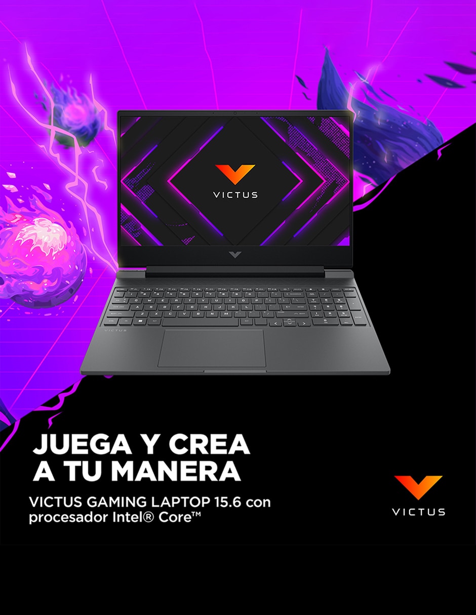 Laptop gamer Victus gaming 15-fa2017la 15.6 pulgadas full HD intel core i5 Nvidia geforce rtx 5050 16 GB RAM 512 GB SSD 3