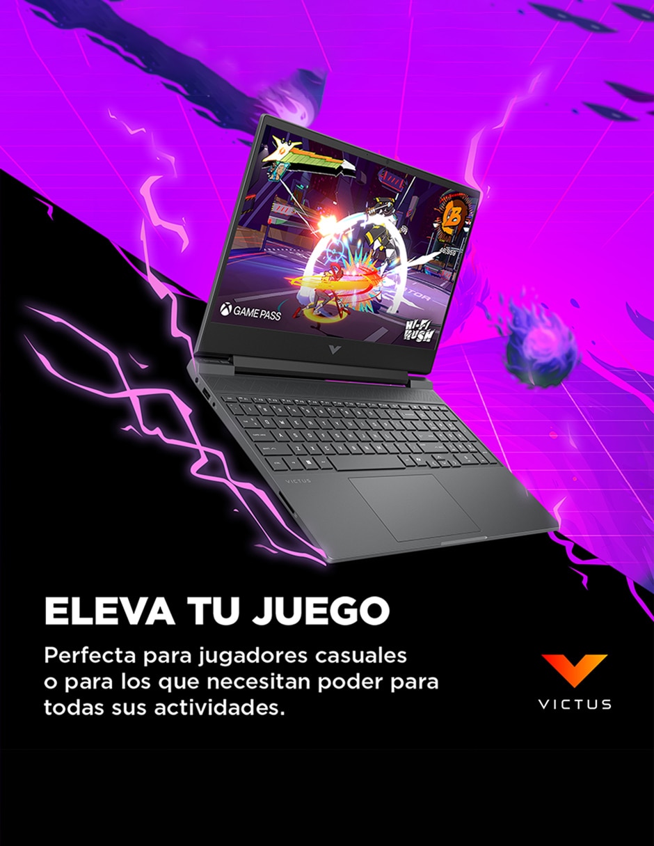 Laptop gamer Victus gaming 15-fa2017la 15.6 pulgadas full HD intel core i5 Nvidia geforce rtx 5050 16 GB RAM 512 GB SSD 4