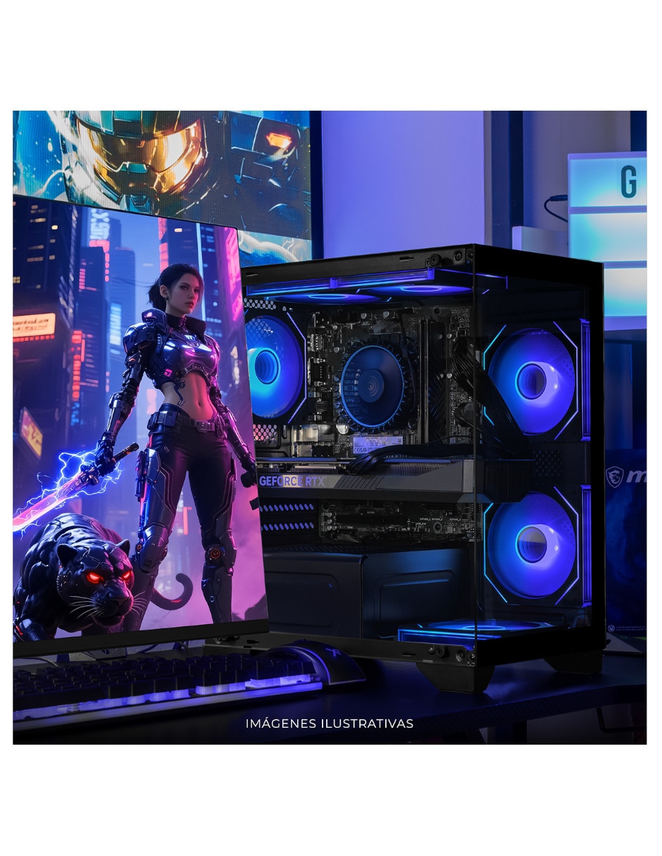 Computadora gamer XTPCI732GB5070NB Intel Core i7 NVIDIA GeForce RTX 5070 32 GB RAM 1 TB SSD 4