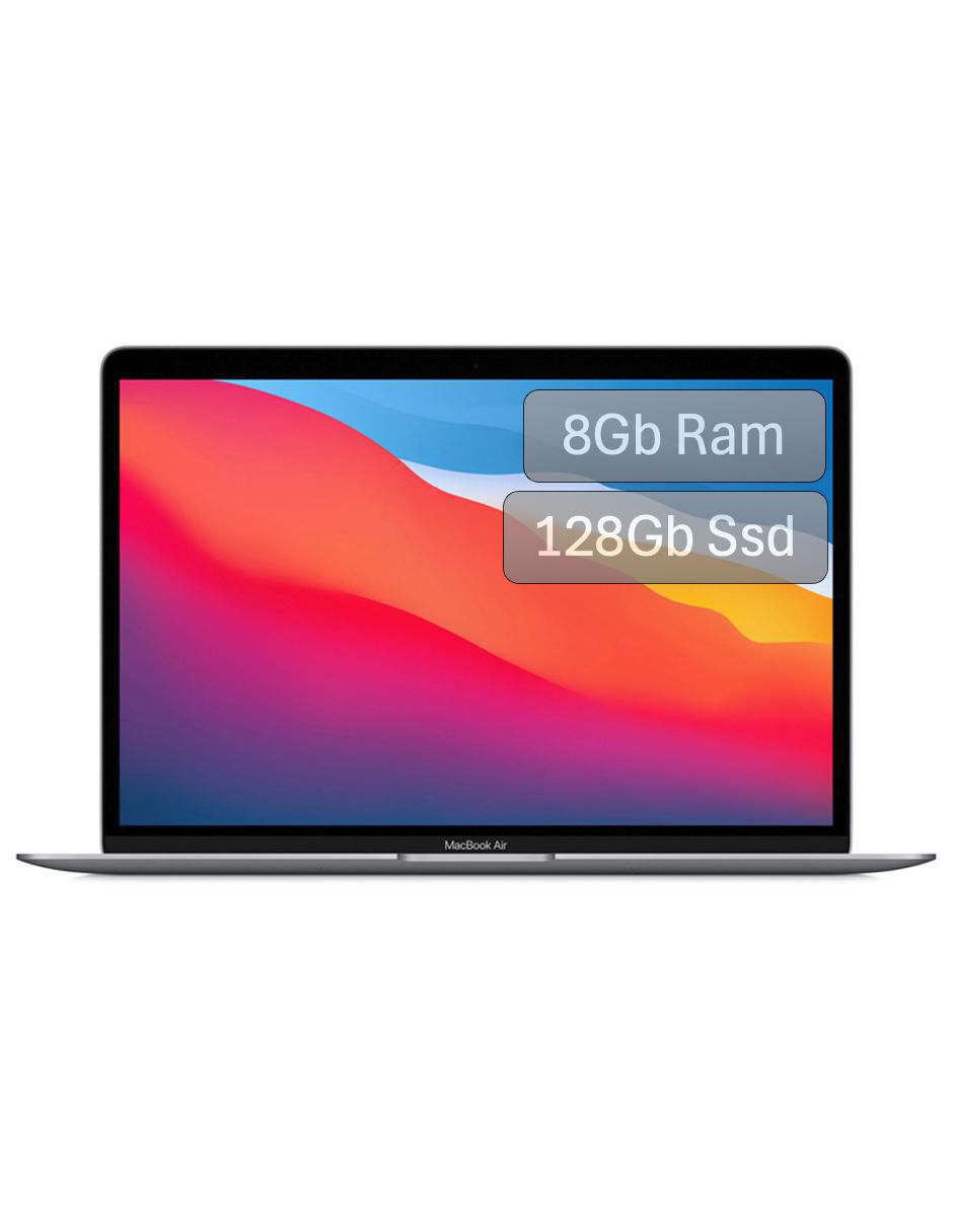 Apple Macbook Air 13.3 pulgadas M1 8 GB RAM 128 GB SSD Gris Espacial Reacondicionado