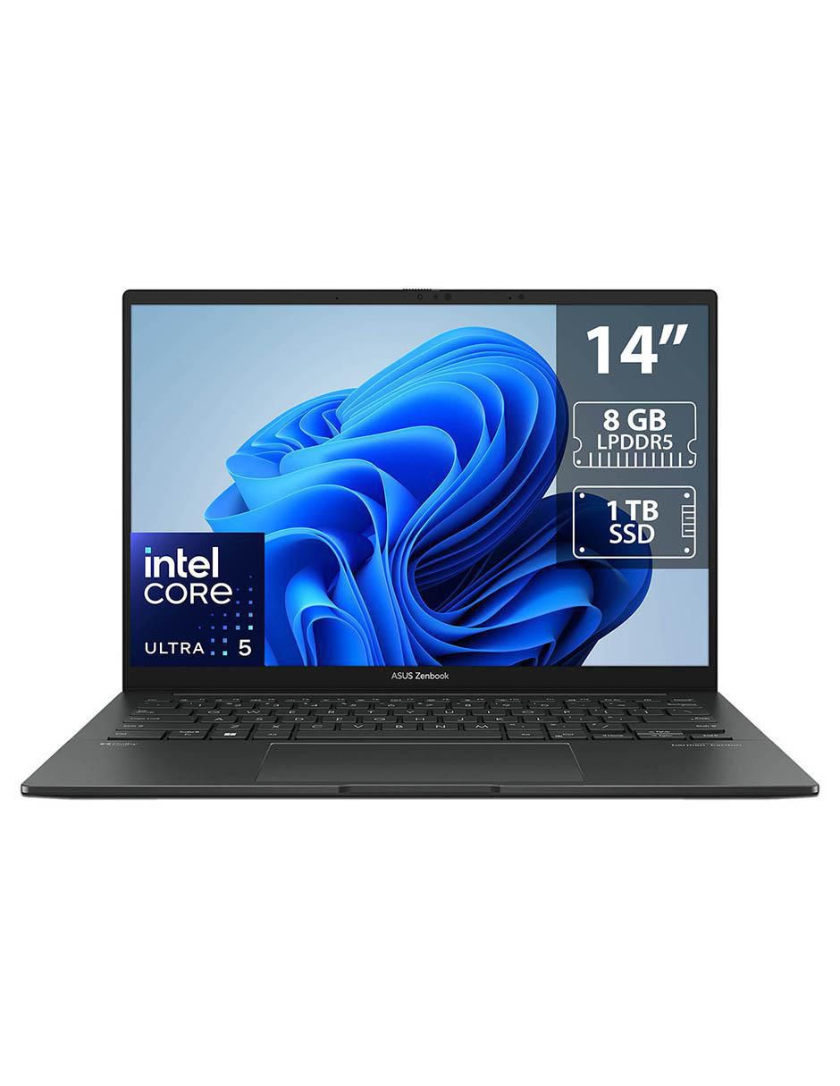 Laptop touch Zenbook 14 14 pulgadas WUXGA Intel Core Ultra 5 Intel Arc 8 GB RAM 1 TB SSD