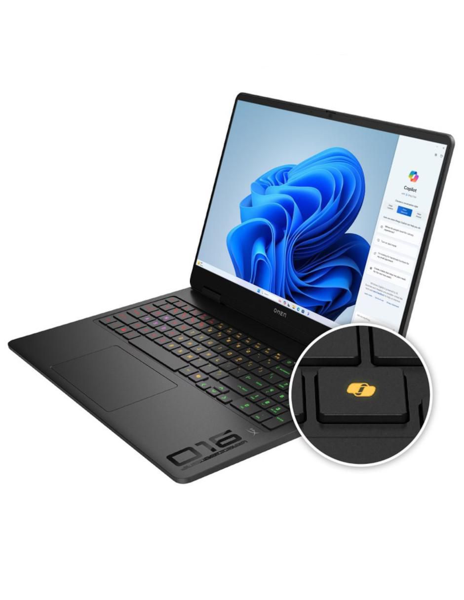 Laptop gamer Omen 16 AM0073DX 16 pulgadas 2K Intel Core Ultra 7 255H NVIDIA GeForce RTX 5060 16 GB RAM 1 TB SSD