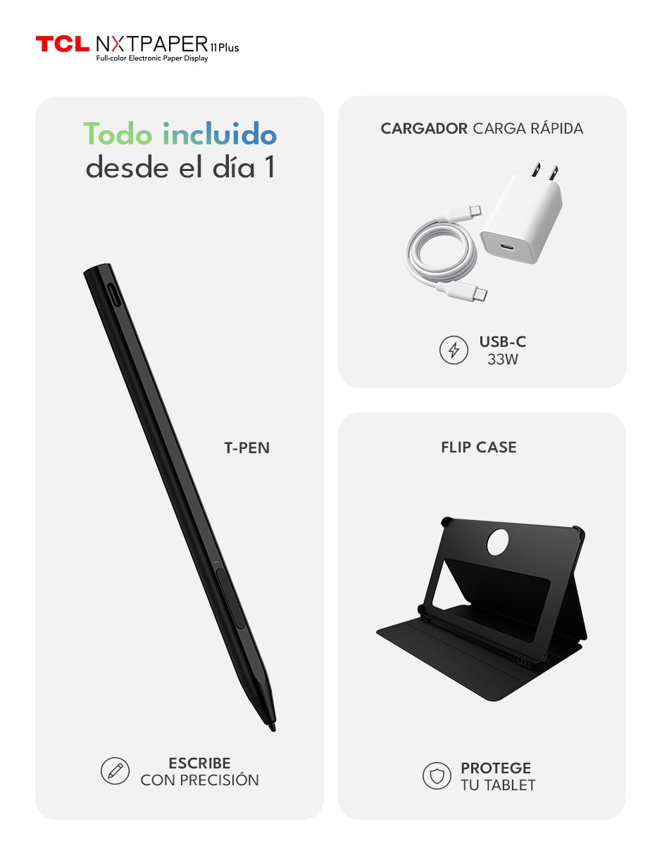 Tablet NXTPAPER 11+ 11.5 pulgadas 256 GB de almacenamiento de 8 GB RAM 9