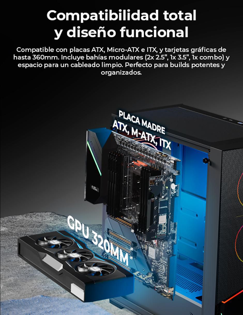 Kit de gabinete gamer 2