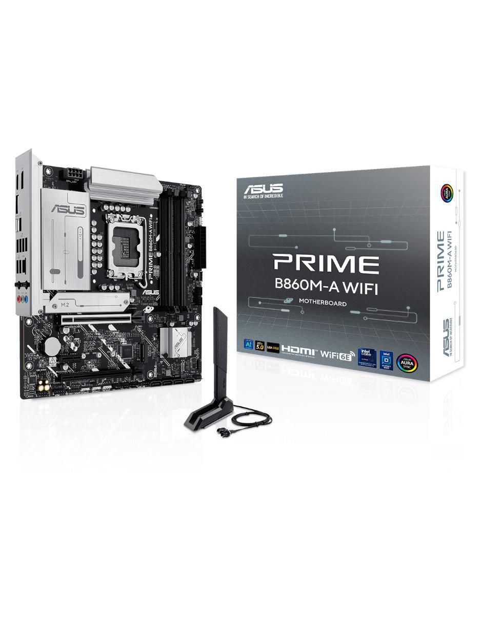 Tarjeta madre Prime B860M-A Wifi compatible con procesador Intel