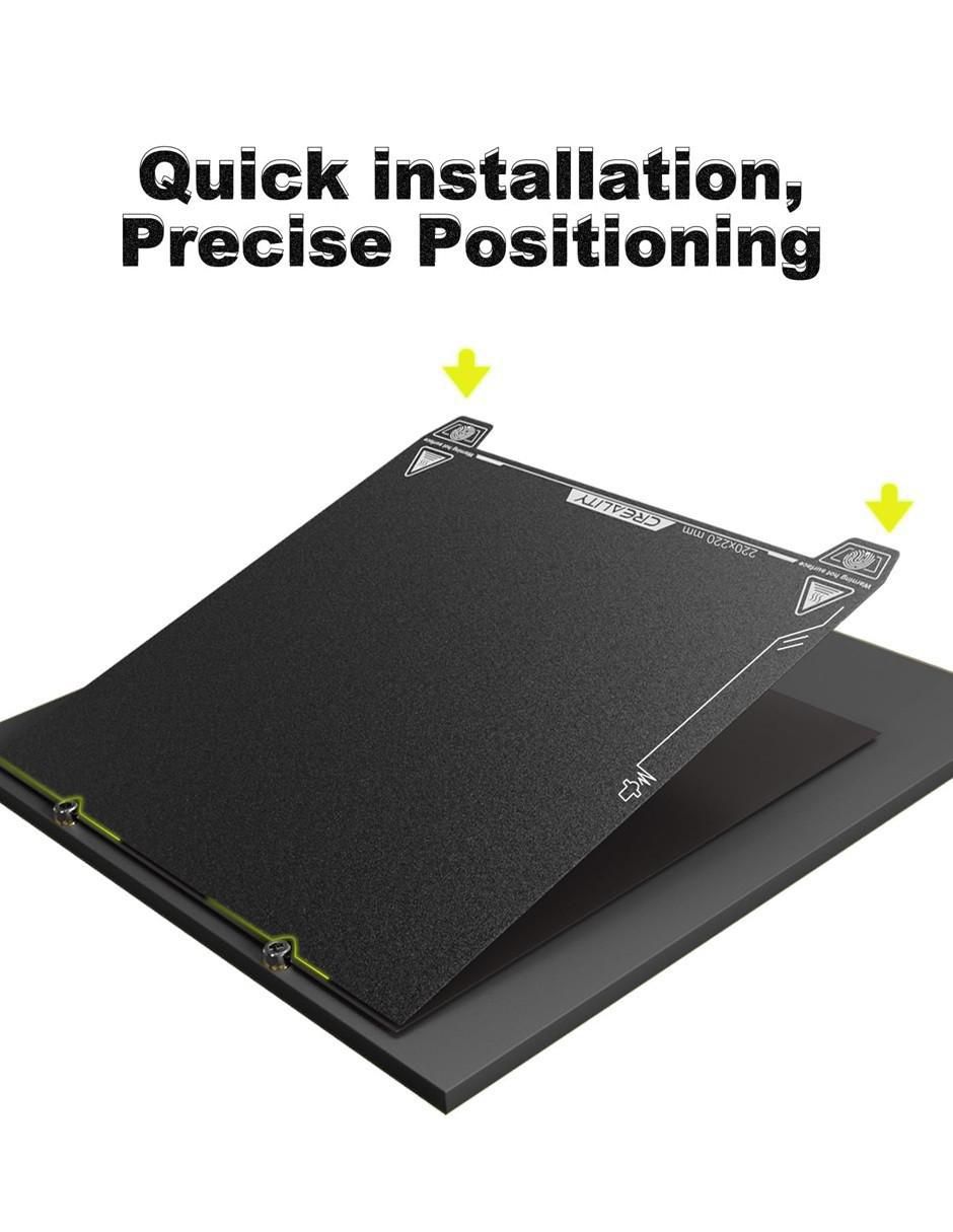 IMPRESORA 3D PLACA PEI, NEGRO 4