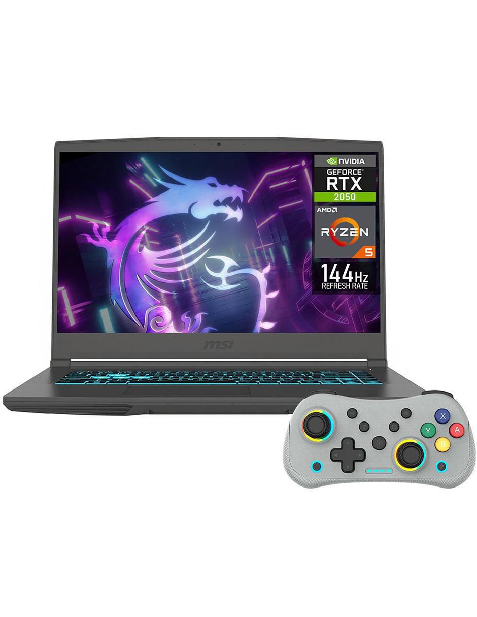 MSI Laptop gamer no msi thin a15 15.6 pulgadas full hd amd ryzen 5 nvidia geforce rtx 2050 16 gb "ram" no aplica 512 gb ssd no aplica