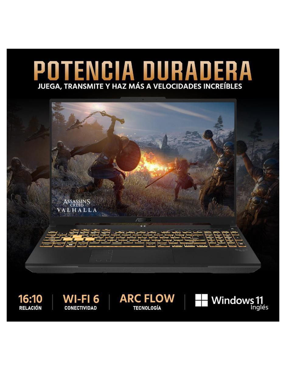 Laptop gamer TUF Gaming F16 16 pulgadas Full HD+ Intel Core 5 210H NVIDIA GeForce RTX 3050 32 GB RAM 1.5 TB 4