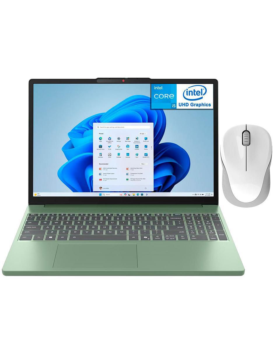 Laptop IdeaPad Slim 3 15.3 pulgadas WUXGA Intel Core i5 Intel UHD Graphics 16 GB RAM 512 GB SSD Laptop IdeaPad Slim 3 15.3 pulgadas WUXGA Intel Core i5 Intel UHD Graphics 16 GB RAM 512 GB SSD