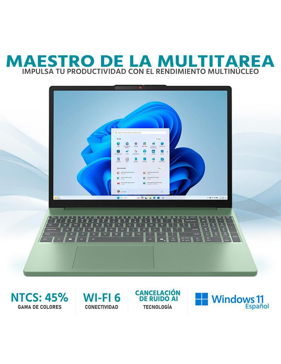 Laptop IdeaPad Slim 3 15.3 pulgadas WUXGA Intel Core i5 Intel UHD Graphics 16 GB RAM 512 GB SSD