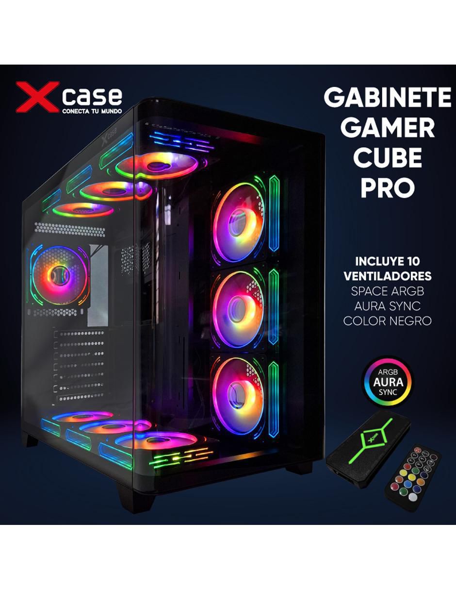 Gabinete Xcase Cube curvo 10 space