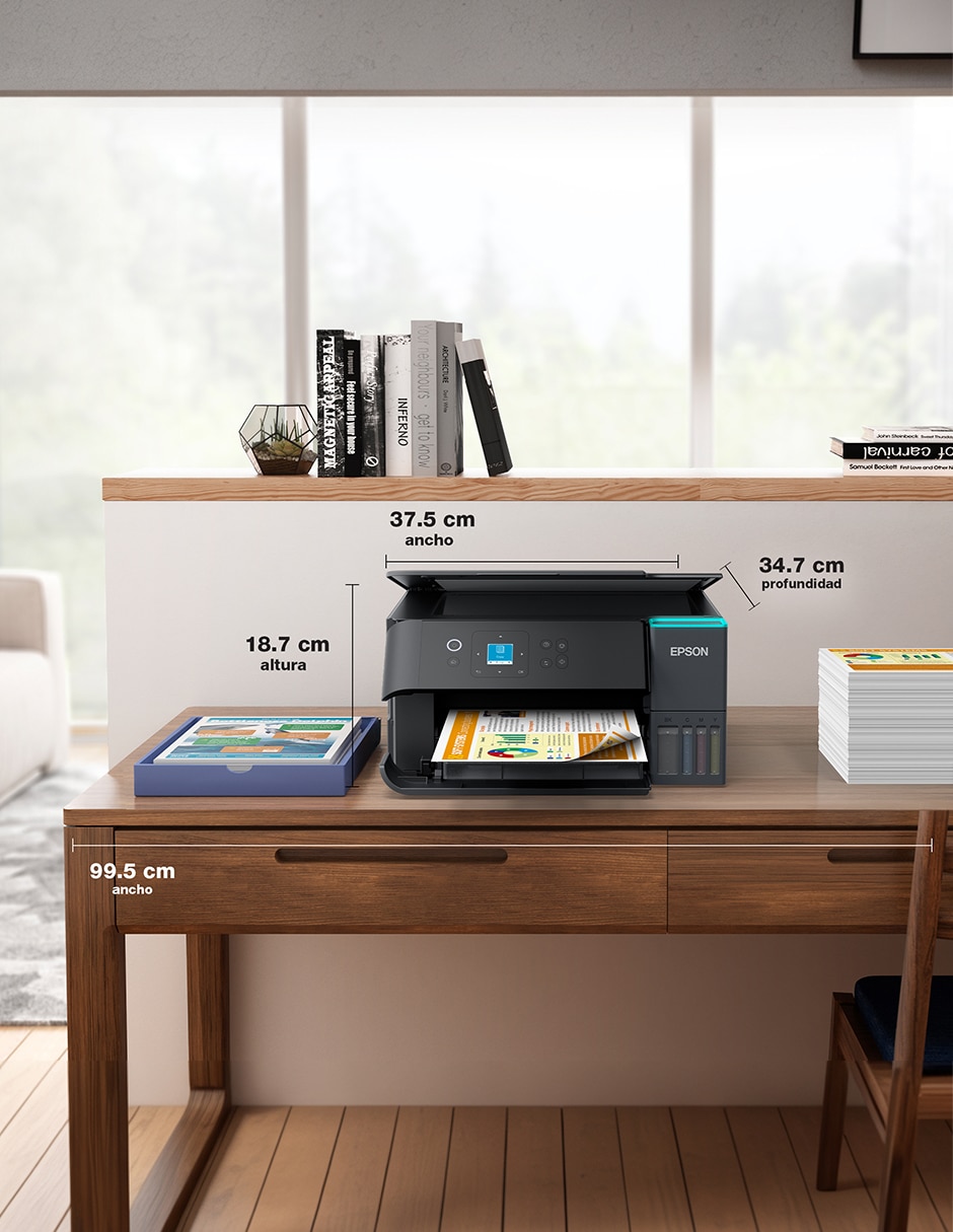 Multifuncional epson l4360 "de" inyección de tinta inalámbrica "a" (si aplica) color
