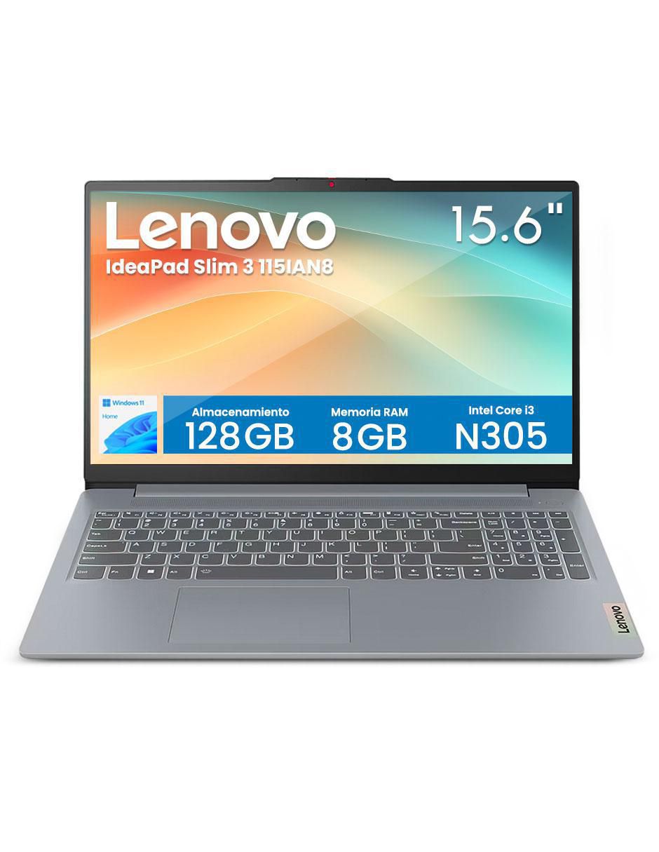 Laptop 82XB00C2US 15.6 pulgadas Full HD Intel Core i3 Intel UHD Graphics 8 GB RAM 128 GB