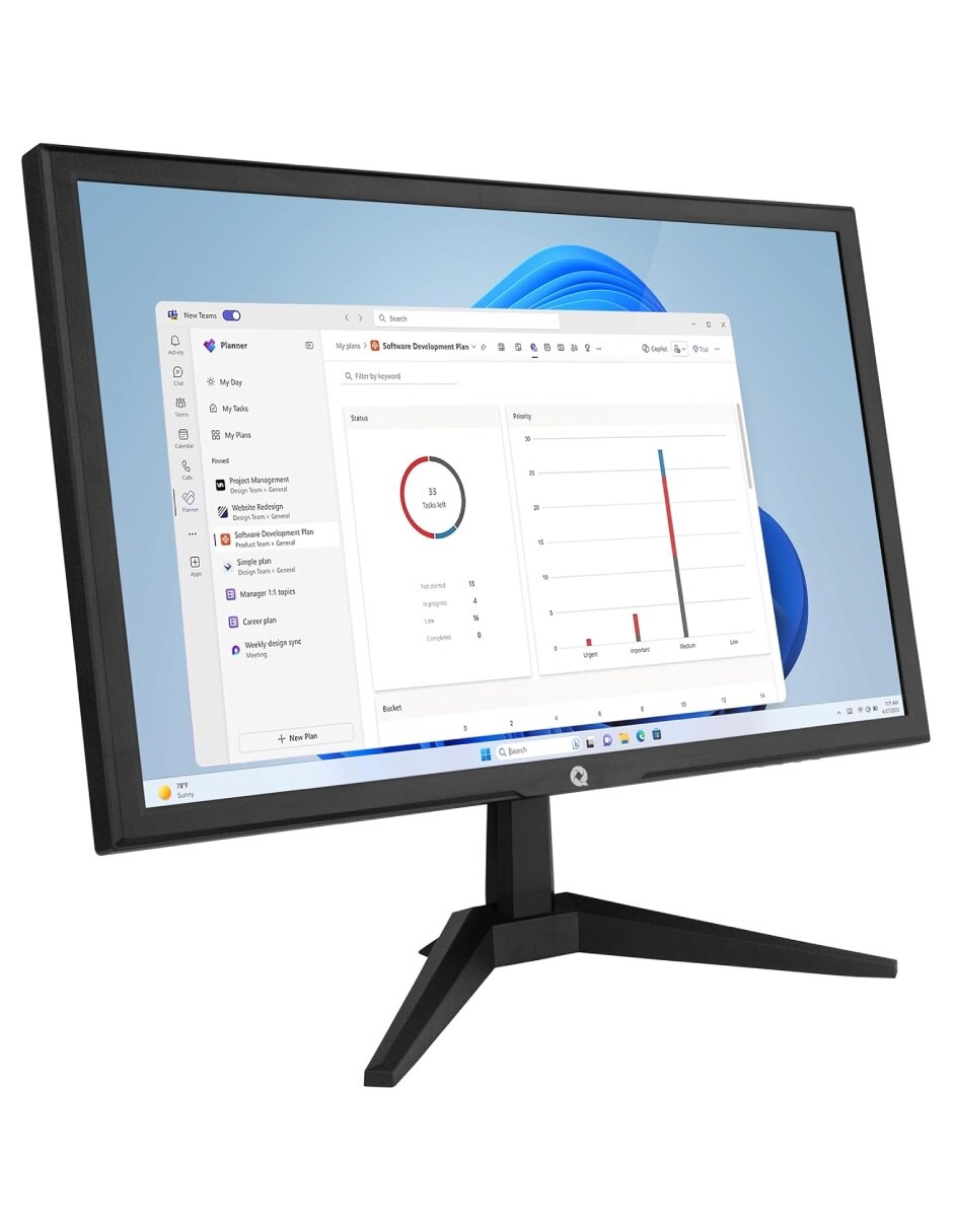 Monitor OfficeMate QMF-LED19-01 HD 19 pulgadas