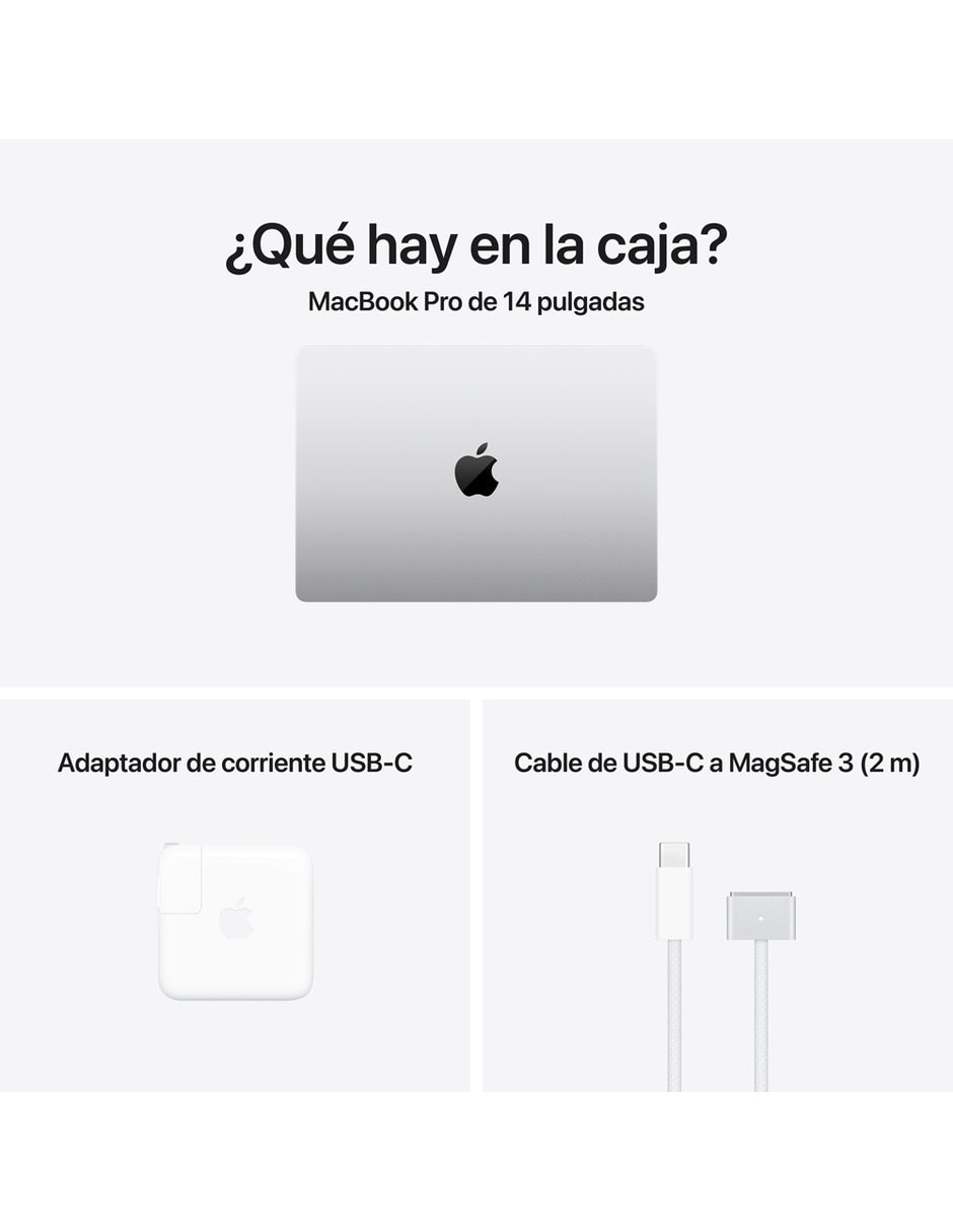 MacBook Pro 14 pulgadas M5 16 GB RAM 1 TB SSD Color Plata 9