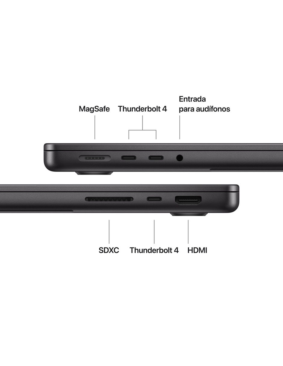 MacBook Pro 14 pulgadas M5 16 GB RAM 1 TB SSD Negro Espacial 7