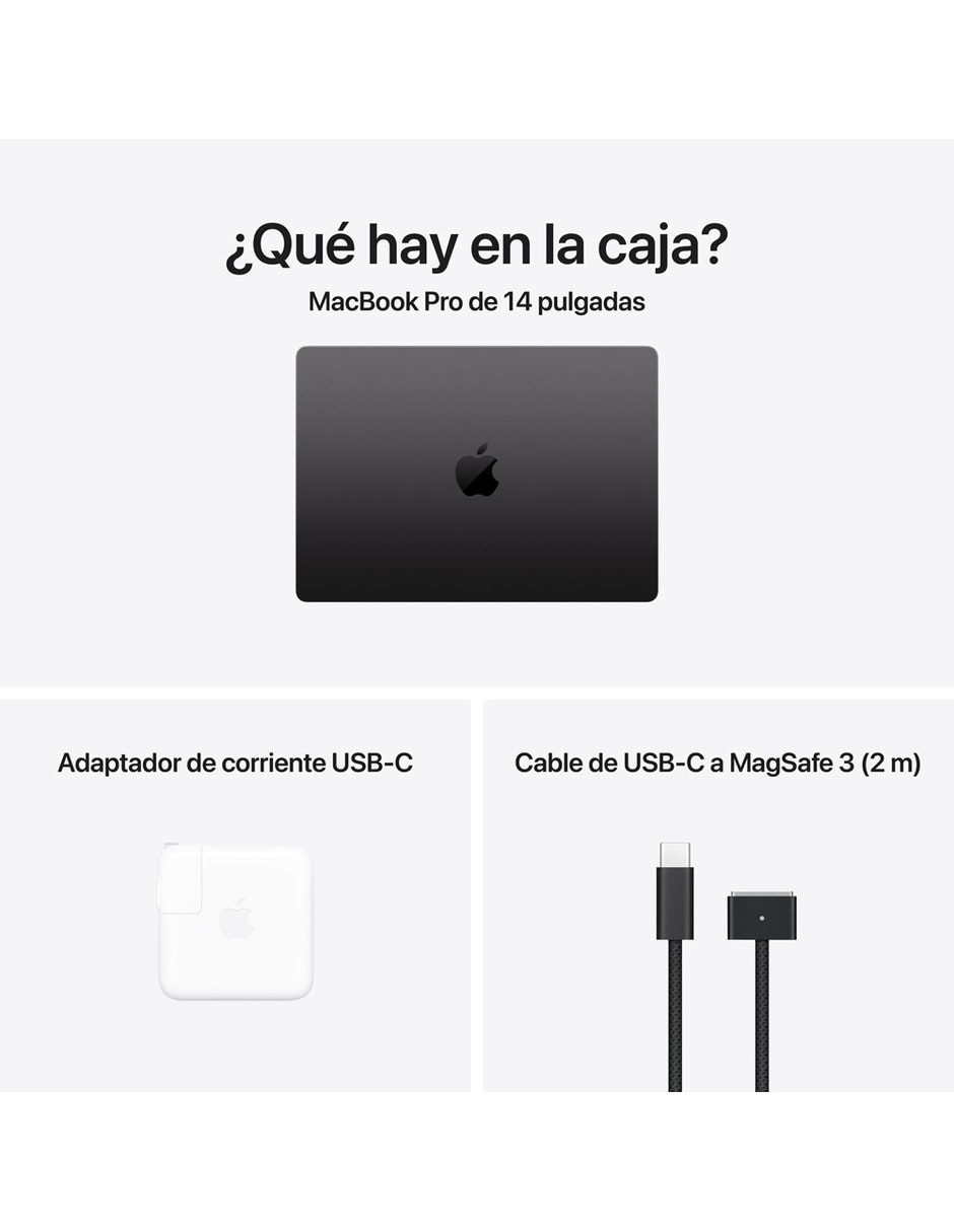 MacBook Pro 14 pulgadas M5 16 GB RAM 1 TB SSD Negro Espacial 9