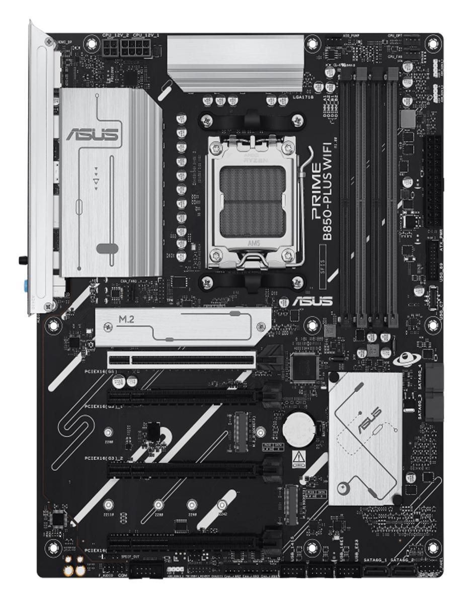 Tarjeta madre prime b850-plus wifi compatible con procesador AMD 1