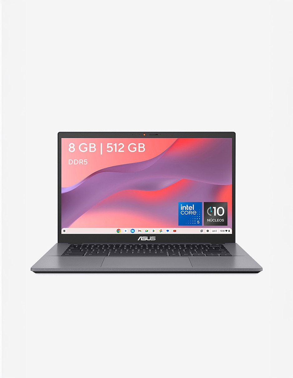 Laptop Thin & Light Chromebook Plus CX34 15.6 pulgadas Full HD Intel Core Ultra 5 Integradas 8 GB RAM 512 GB SSD 1