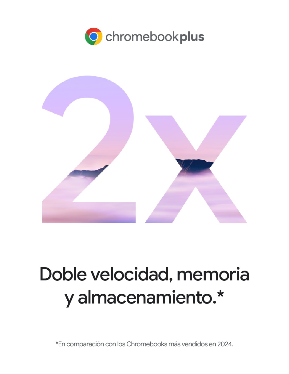 Laptop Thin & Light Chromebook Plus CX34 15.6 pulgadas Full HD Intel Core Ultra 5 Integradas 8 GB RAM 512 GB SSD 6
