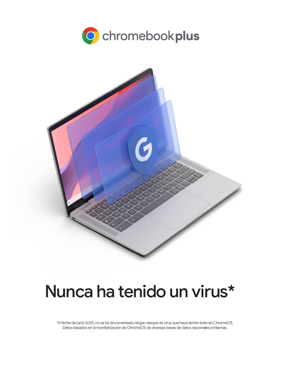 Laptop Thin & Light Chromebook Plus CX34 15.6 pulgadas Full HD Intel Core Ultra 5 Integradas 8 GB RAM 512 GB SSD 8